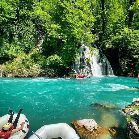 Rafting Camp Modra Rijeka Scepan-Polje Exterior foto