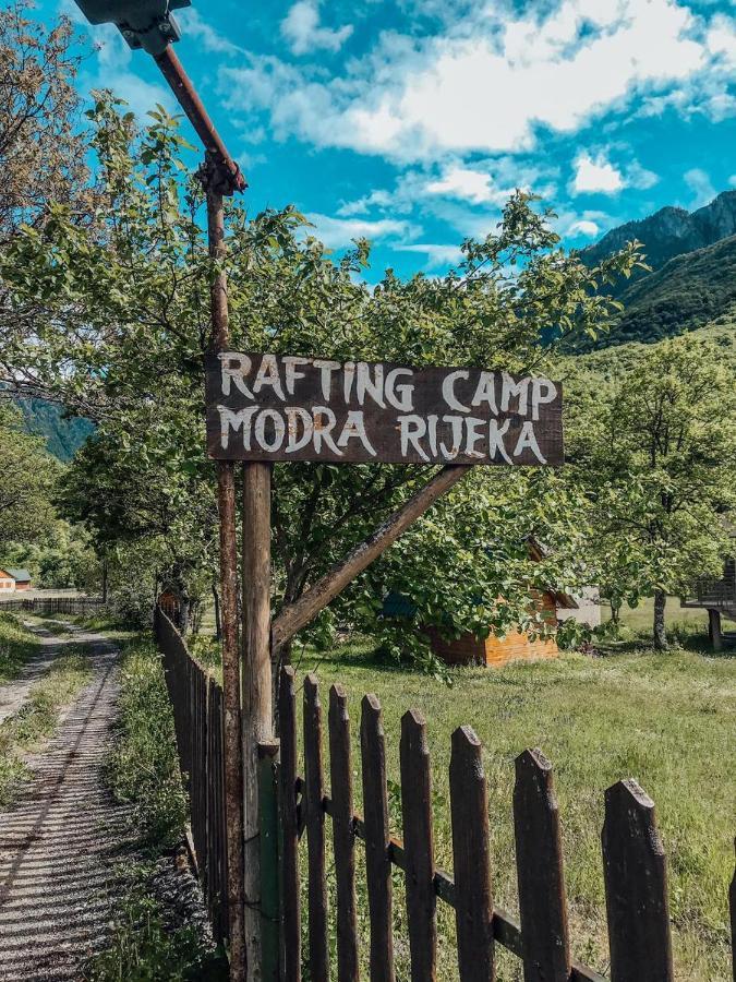 Rafting Camp Modra Rijeka Scepan-Polje Exterior foto