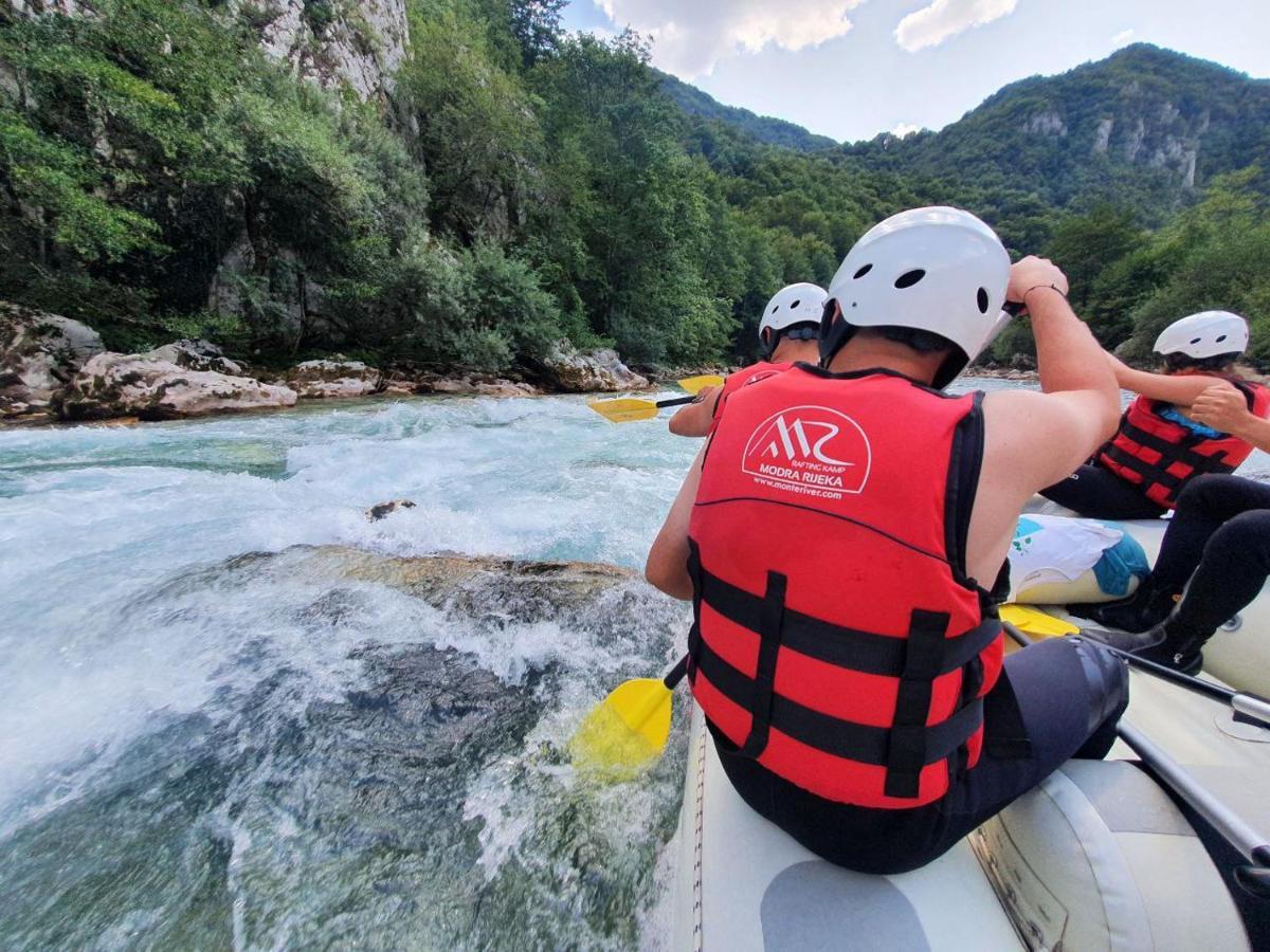 Rafting Camp Modra Rijeka Scepan-Polje Exterior foto