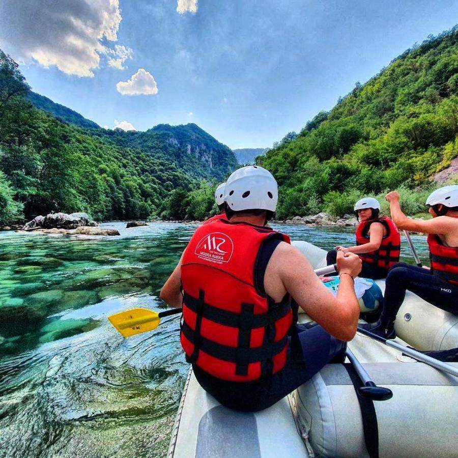 Rafting Camp Modra Rijeka Scepan-Polje Exterior foto