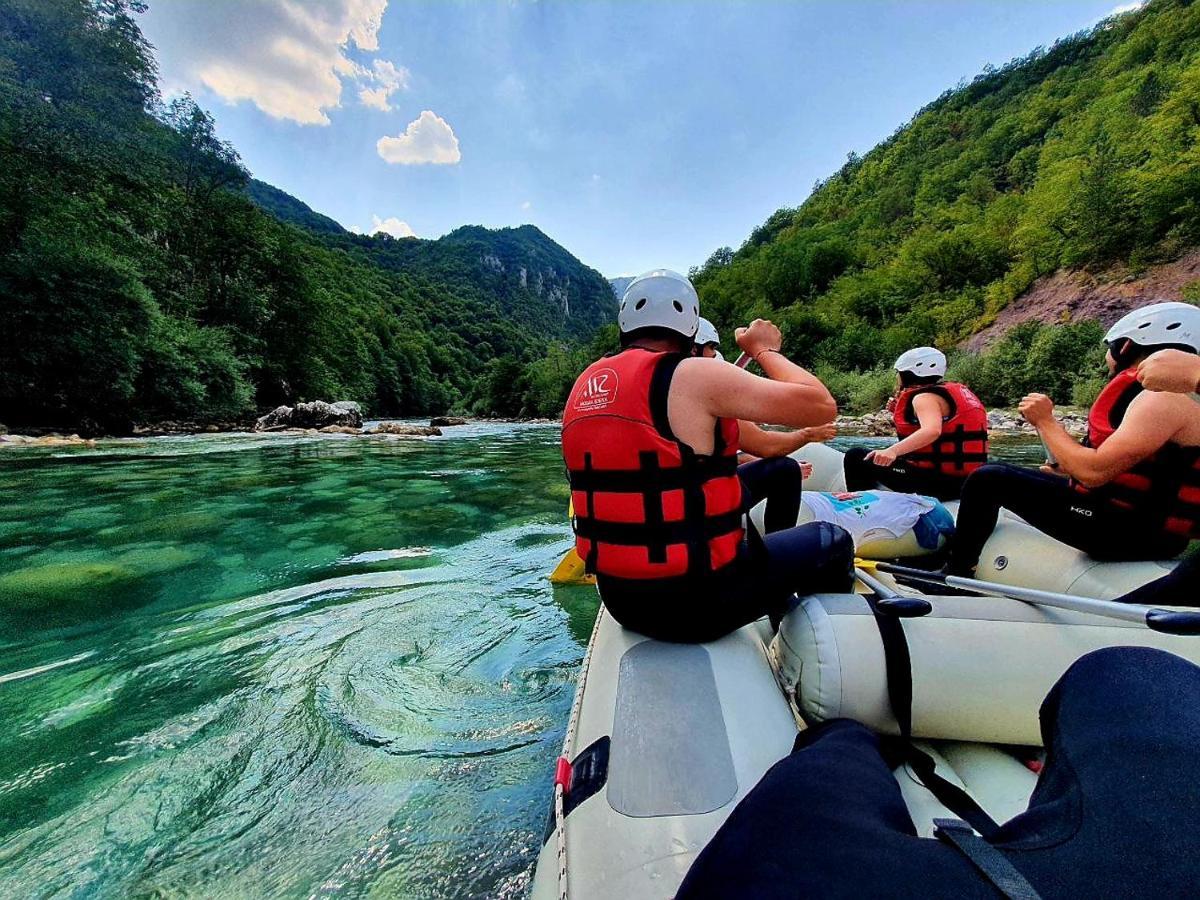 Rafting Camp Modra Rijeka Scepan-Polje Exterior foto