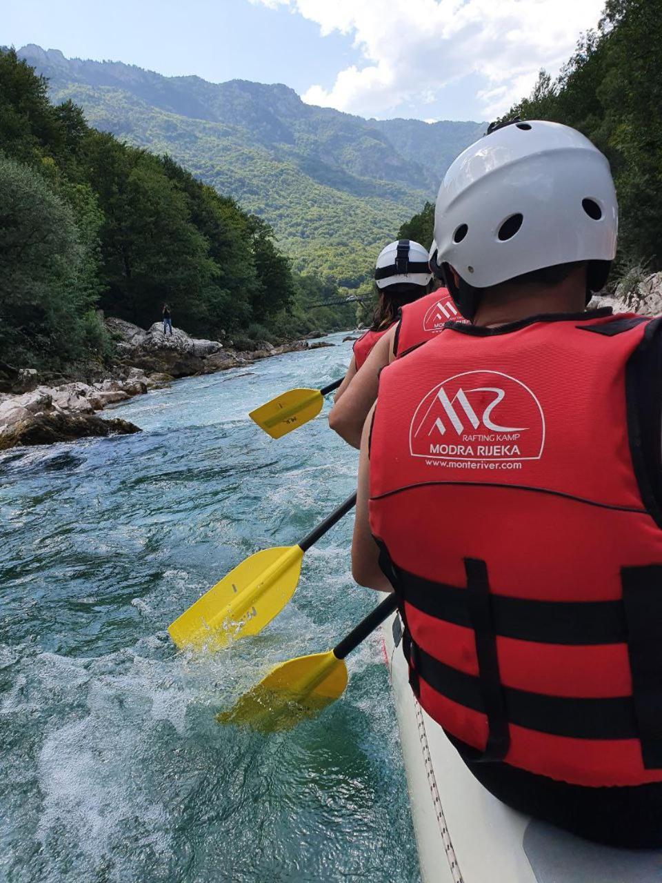Rafting Camp Modra Rijeka Scepan-Polje Exterior foto